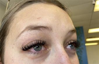 Eyelash extension results